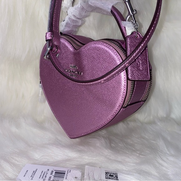 Coach Heart Crossbody New - Picture 9 of 15